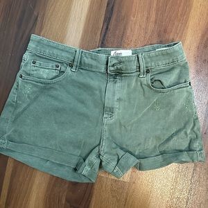 Stitch Fix Womens army green shorts size 10/30